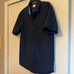High quality navy blue shirt worn only once